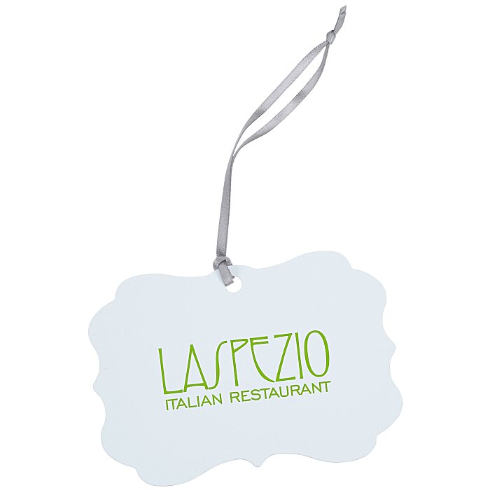 Custom Metal Ornament - Rectangle Bracket